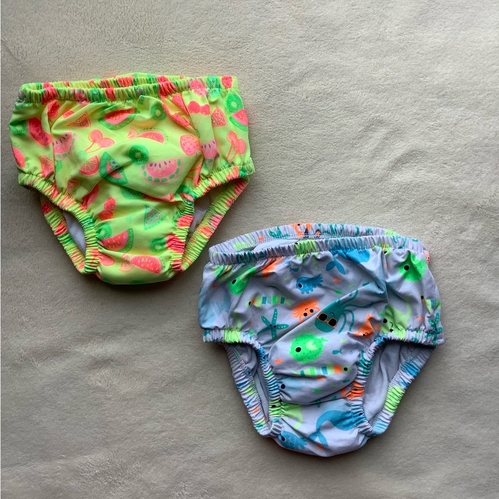 See Me Swim Set of 2 Swim Diapers 18 Month to 24 months 18-24M